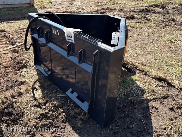 image for item EV7582 Wolverine skid steer concrete chute bucket  