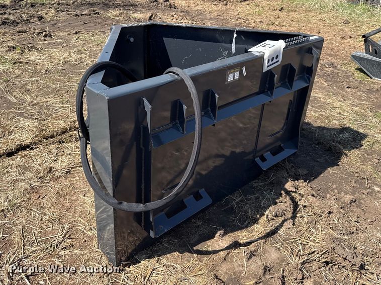 image for item EV7582 Wolverine skid steer concrete chute bucket  