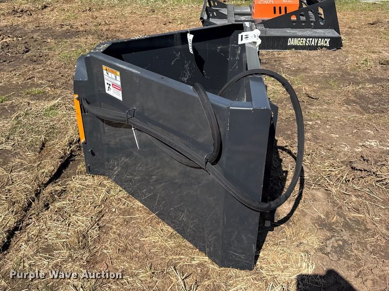 image for item EV7582 Wolverine skid steer concrete chute bucket  