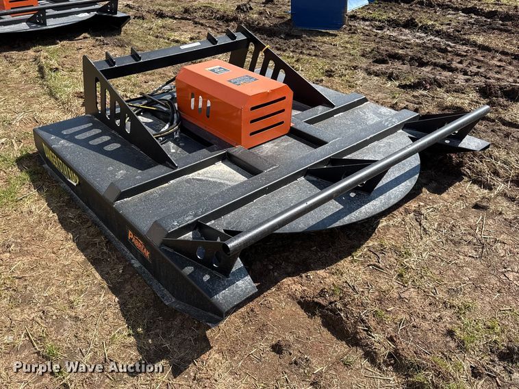 image for item EV7584 Pabreak skid steer rotary mower