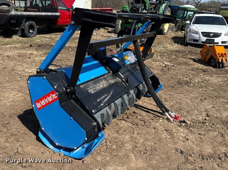 image for item EV7588 Raytree skid steer mulcher