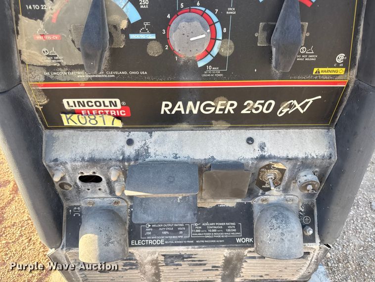 image for item EV7608 Lincoln Ranger 250 GXT welder