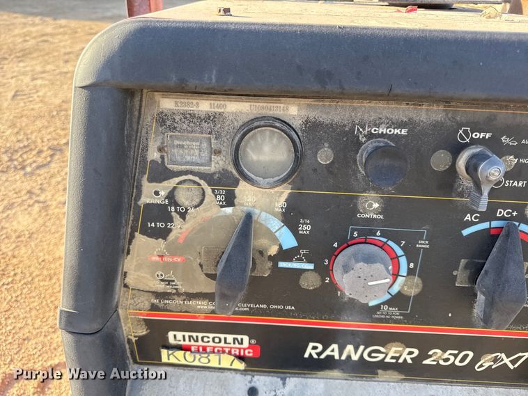 image for item EV7608 Lincoln Ranger 250 GXT welder