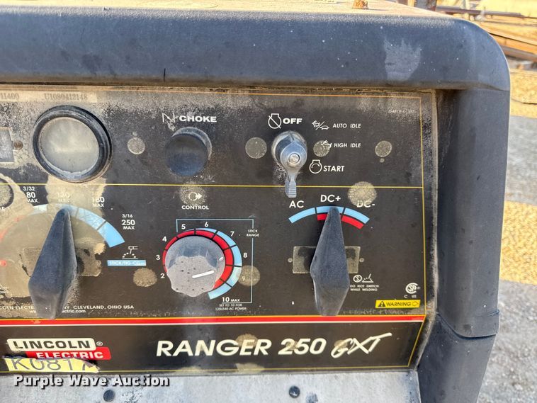 image for item EV7608 Lincoln Ranger 250 GXT welder