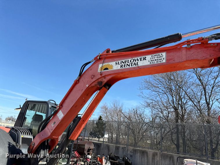image for item EV7618 2015 Kubota KX080-4 mini excavator