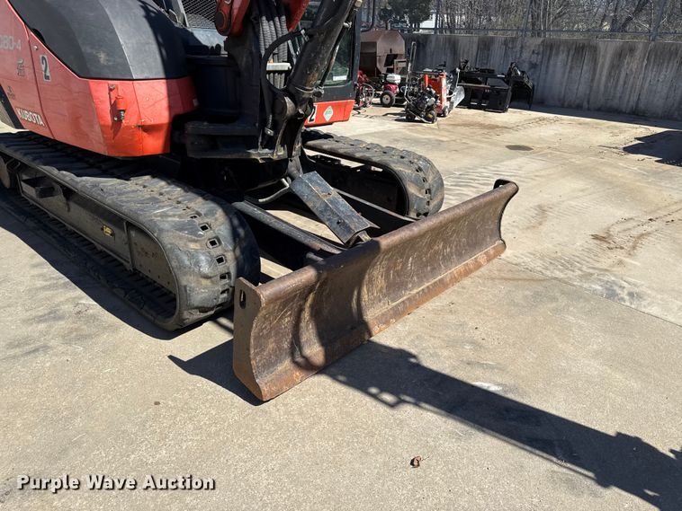 image for item EV7618 2015 Kubota KX080-4 mini excavator