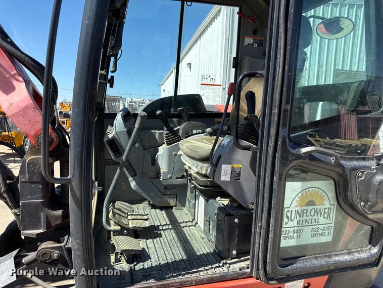 image for item EV7618 2015 Kubota KX080-4 mini excavator