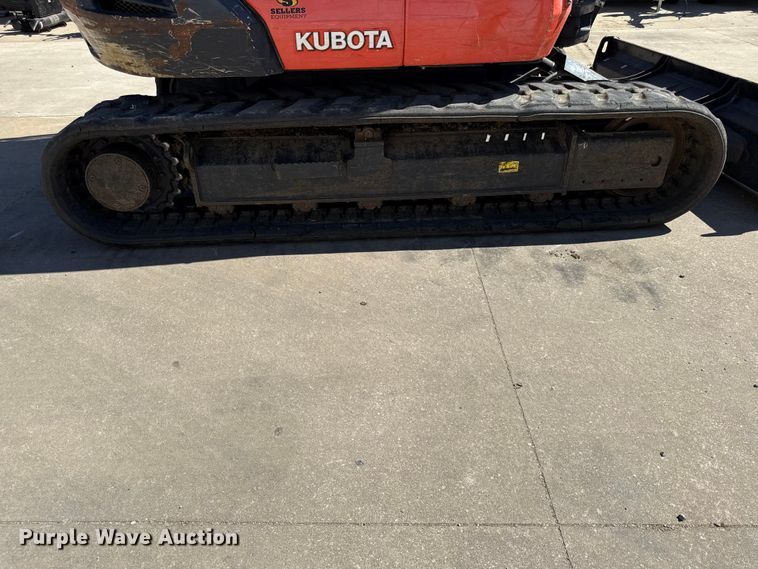 image for item EV7618 2015 Kubota KX080-4 mini excavator
