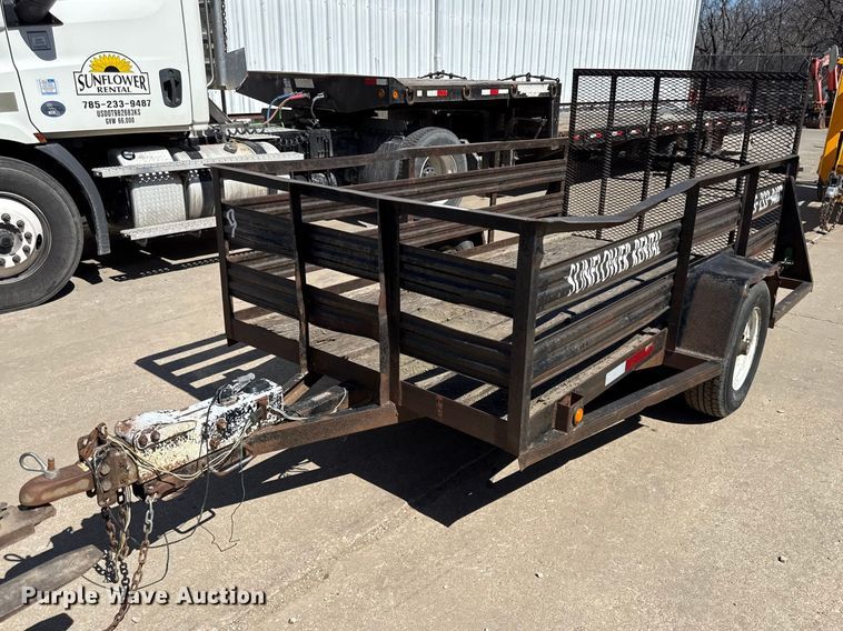 image for item EV7621 2010 Shop built utility trailer