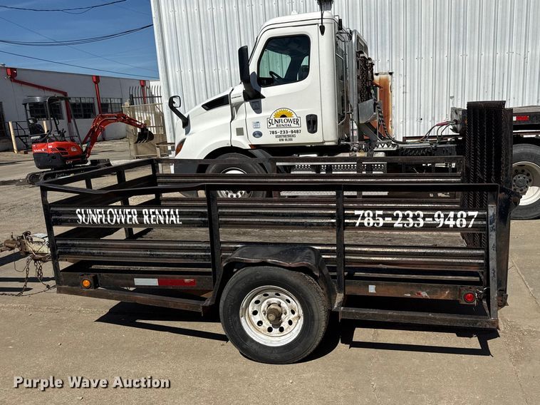 image for item EV7621 2010 Shop built utility trailer