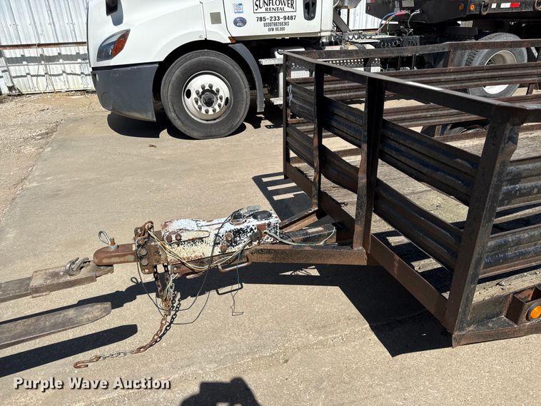 image for item EV7621 2010 Shop built utility trailer