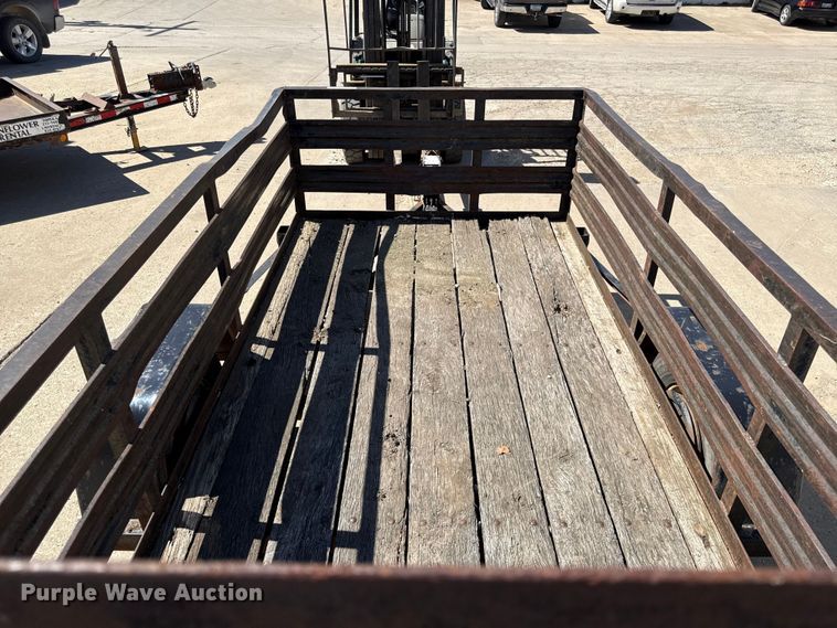 image for item EV7621 2010 Shop built utility trailer