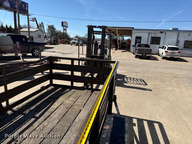 image for item EV7621 2010 Shop built utility trailer