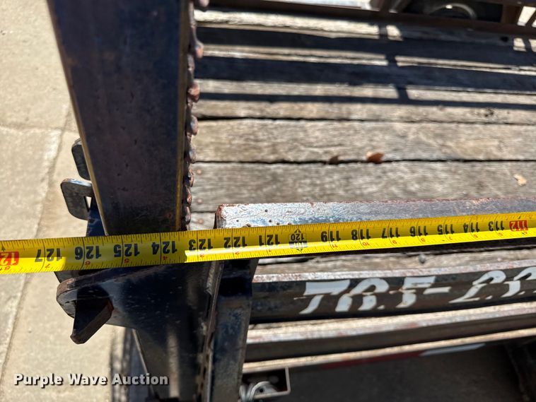 image for item EV7621 2010 Shop built utility trailer