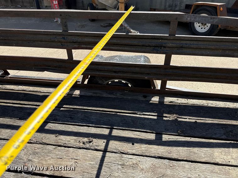 image for item EV7621 2010 Shop built utility trailer