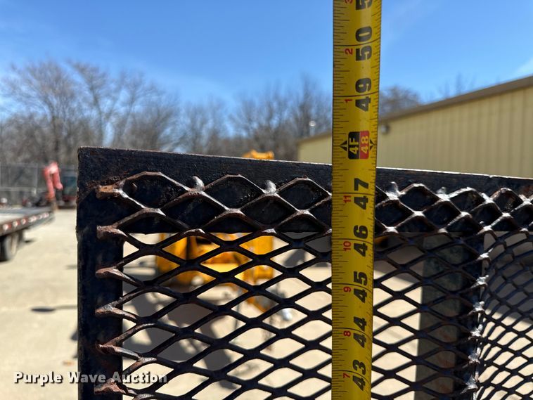 image for item EV7621 2010 Shop built utility trailer