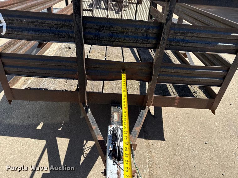 image for item EV7621 2010 Shop built utility trailer