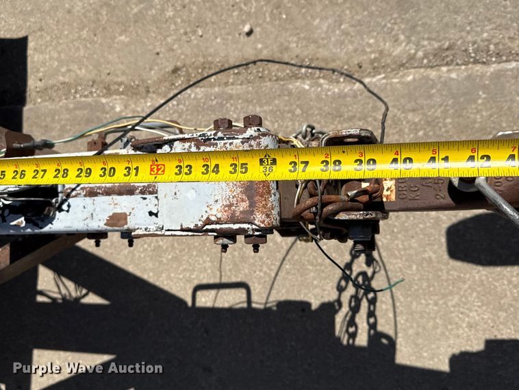 image for item EV7621 2010 Shop built utility trailer