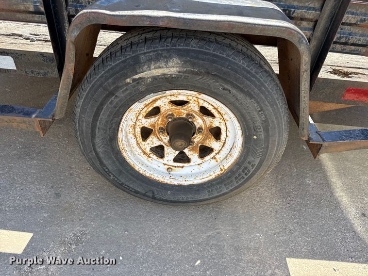 image for item EV7621 2010 Shop built utility trailer