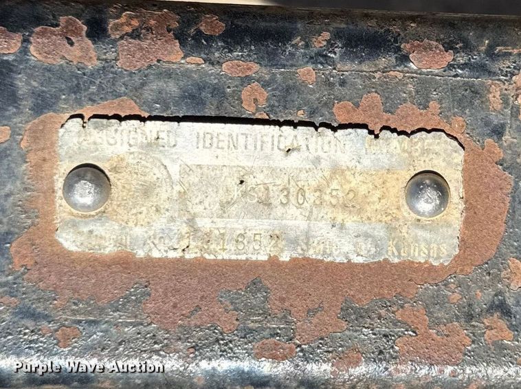 image for item EV7621 2010 Shop built utility trailer