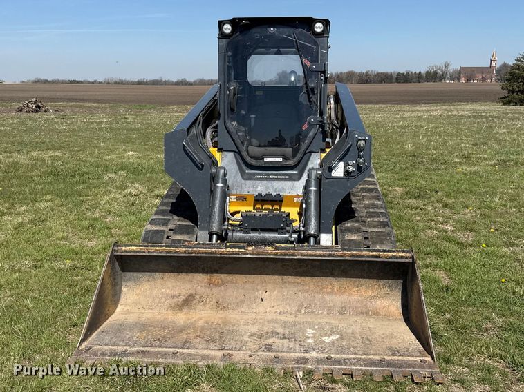 image for item EV7645 2021 John Deere 333G tracked skid steer loader
