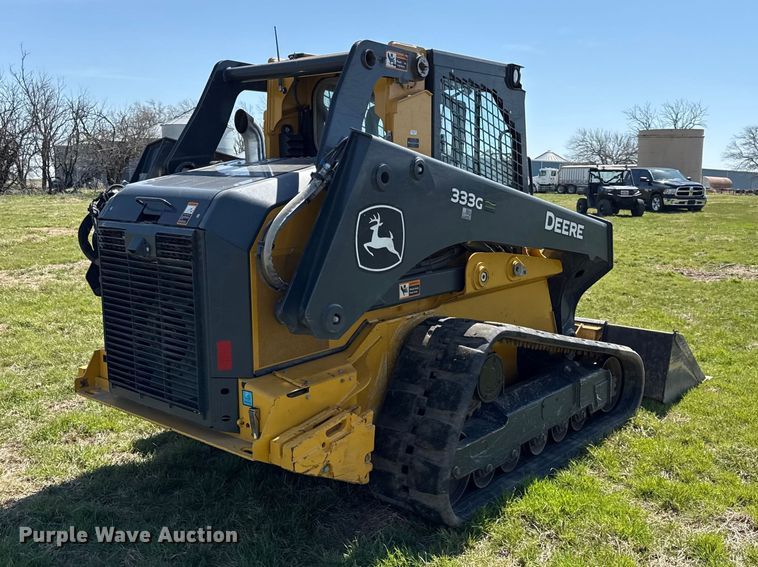image for item EV7645 2021 John Deere 333G tracked skid steer loader