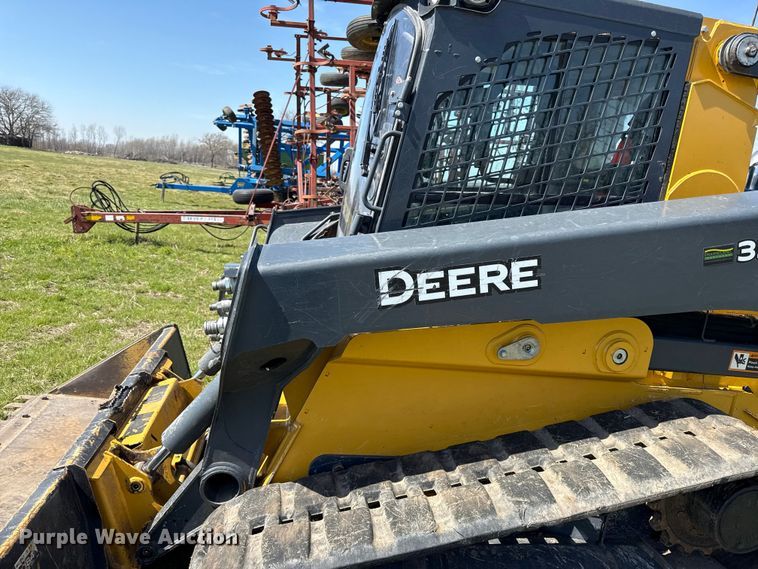 image for item EV7645 2021 John Deere 333G tracked skid steer loader