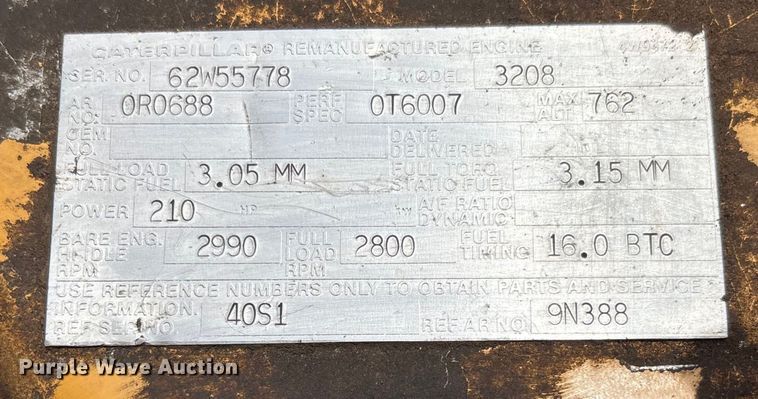 image for item FB3016 1986 Ford LT8000 dump truck