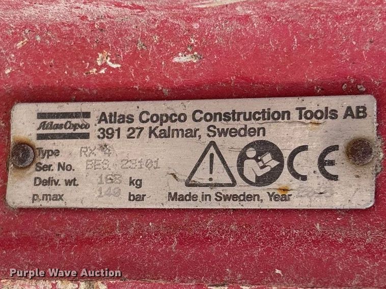 image for item FB3238 Atlas Copco RX4 breaker
