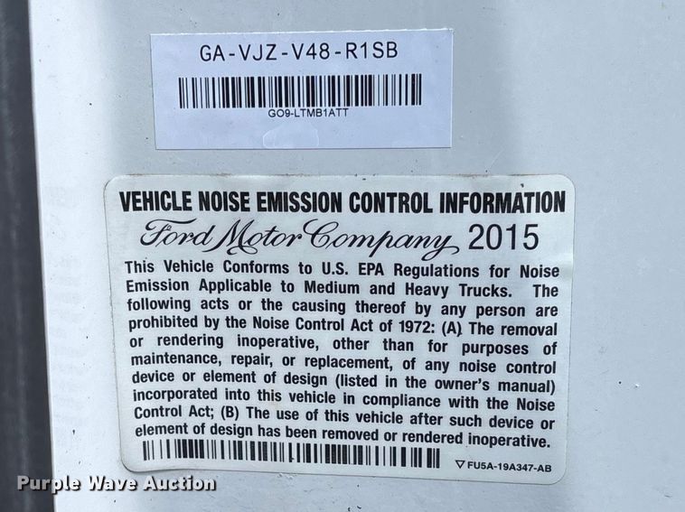 image for item FB3253 2016 Ford F550 utility / service truck