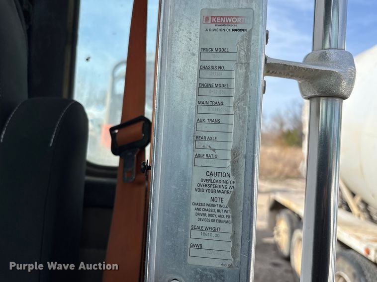 image for item FB3273 2004 Kenworth T800 ready mix truck