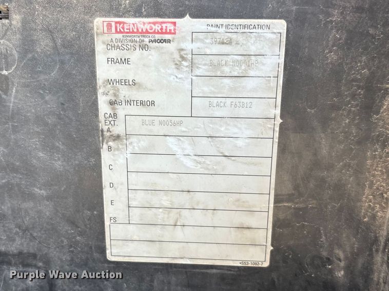 image for item FB3273 2004 Kenworth T800 ready mix truck