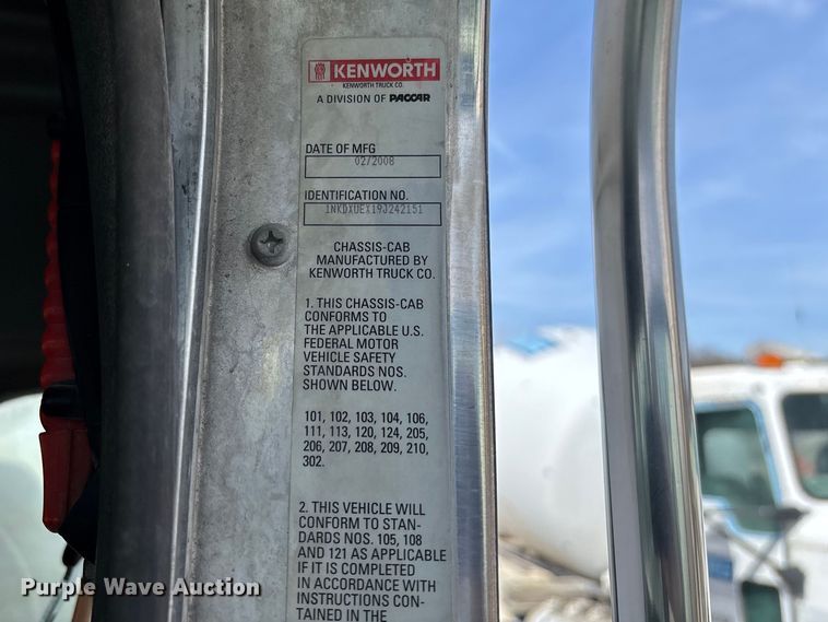 image for item FB3275 2009 Kenworth T800 ready mix truck