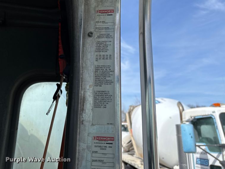 image for item FB3275 2009 Kenworth T800 ready mix truck