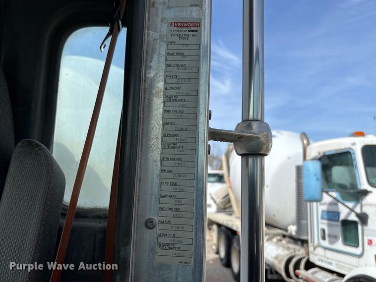 image for item FB3275 2009 Kenworth T800 ready mix truck