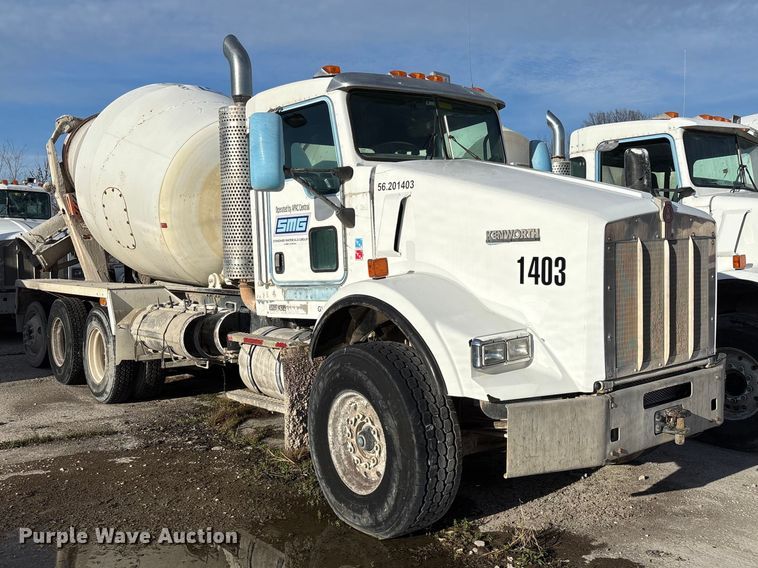image for item FB3277 2009 Kenworth T800 ready mix truck