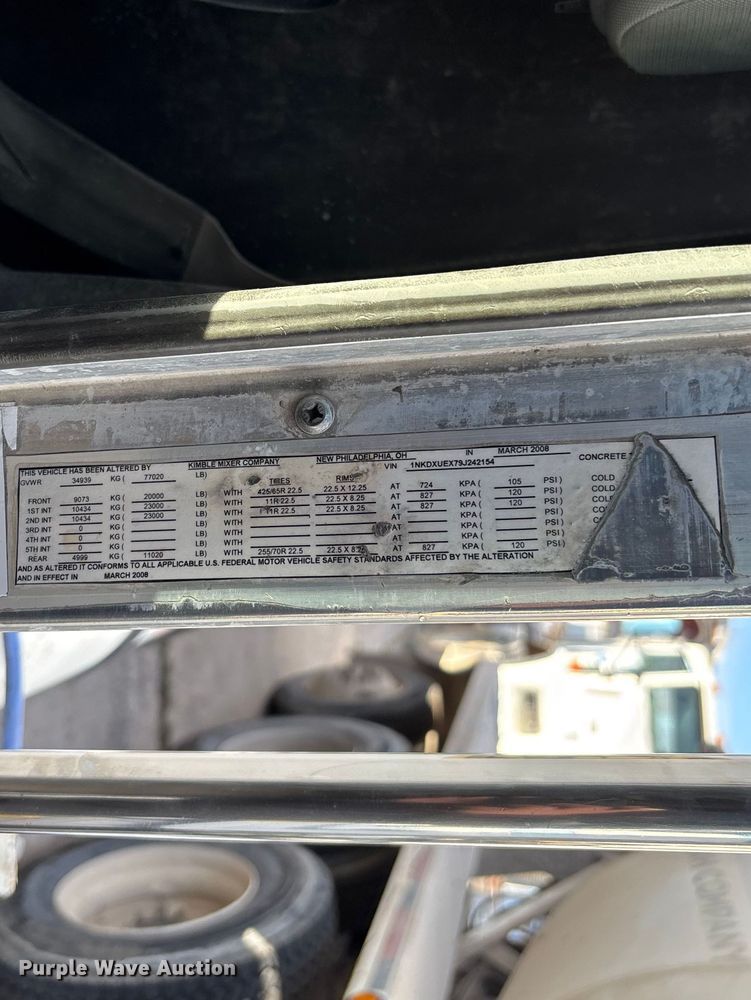 image for item FB3277 2009 Kenworth T800 ready mix truck