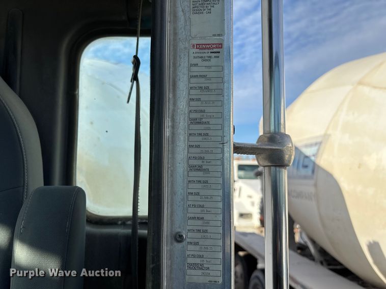 image for item FB3277 2009 Kenworth T800 ready mix truck