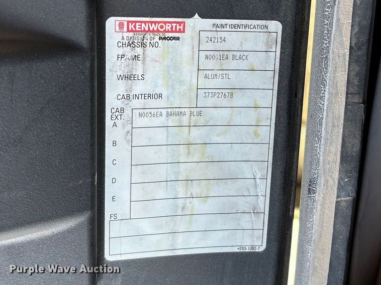 image for item FB3277 2009 Kenworth T800 ready mix truck