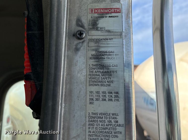 image for item FB3277 2009 Kenworth T800 ready mix truck