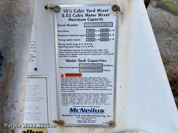 image for item FB3279 2009 Kenworth T800 ready mix truck