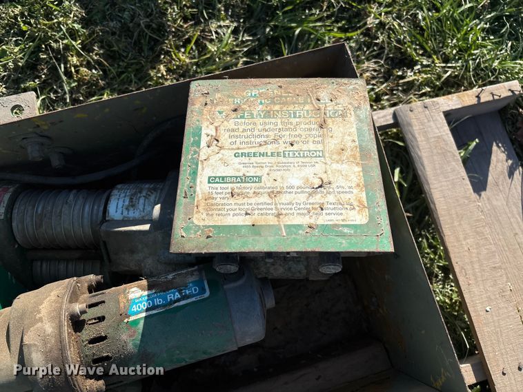 image for item FB3285 (2) Greenlee cable pullers