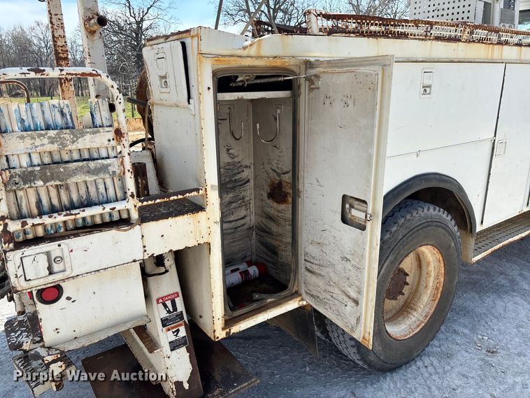 image for item FB3287 2003 Freightliner FL80 digger derrick truck