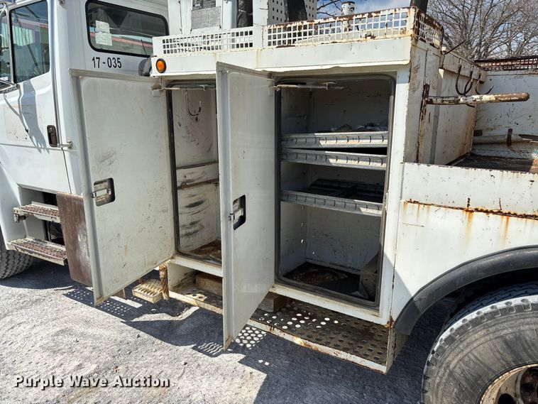 image for item FB3287 2003 Freightliner FL80 digger derrick truck