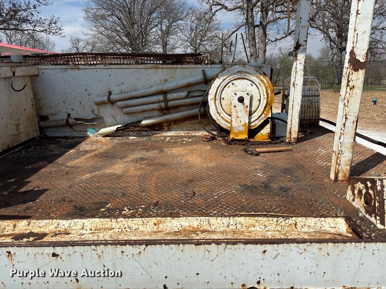 image for item FB3287 2003 Freightliner FL80 digger derrick truck