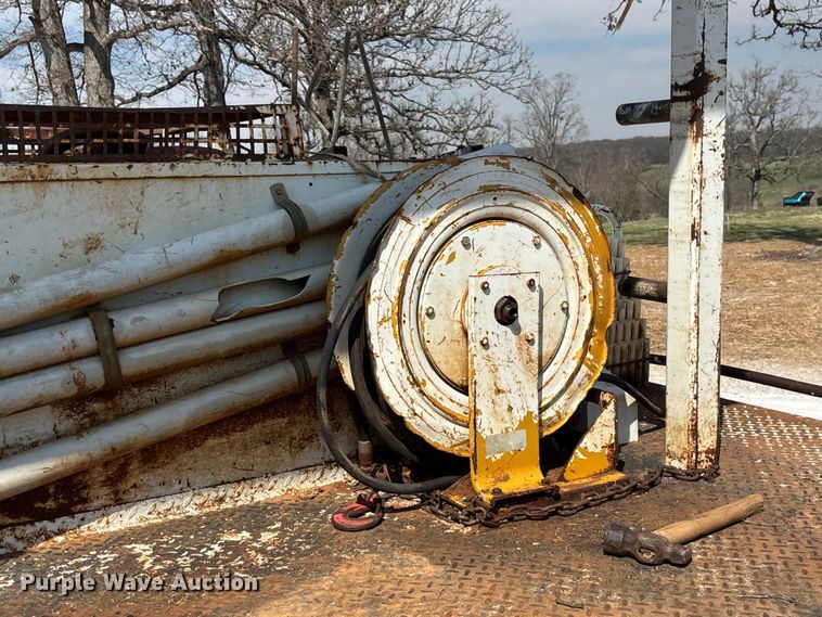 image for item FB3287 2003 Freightliner FL80 digger derrick truck