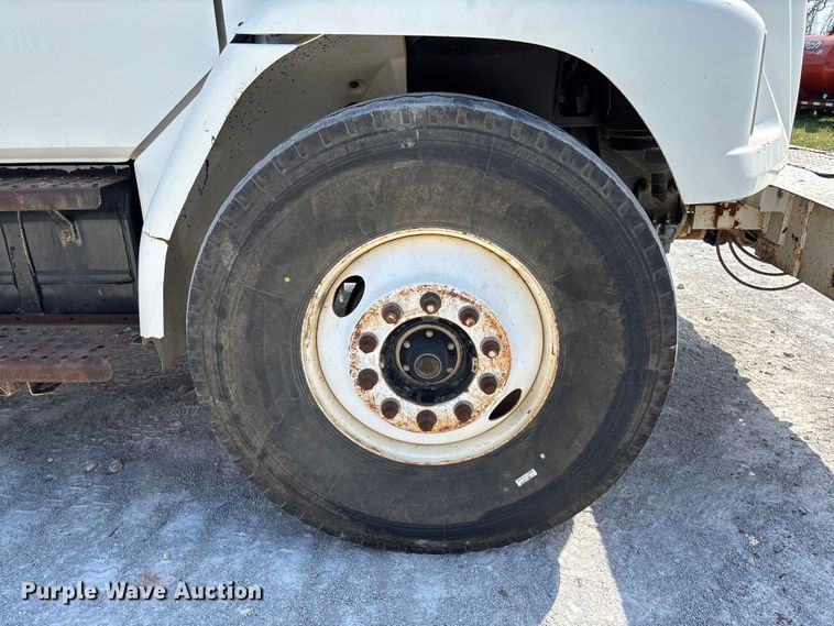 image for item FB3287 2003 Freightliner FL80 digger derrick truck