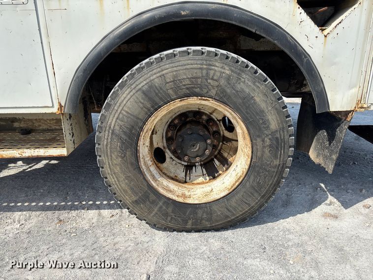 image for item FB3287 2003 Freightliner FL80 digger derrick truck