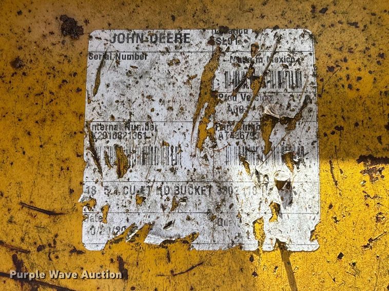 image for item FB3290 2017 John Deere 310SL HL backhoe