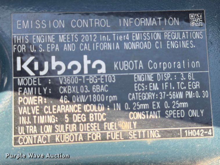 image for item FB8047 2013 Magnum MMG45 generator